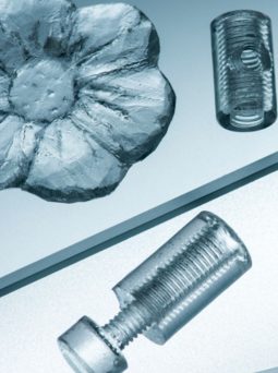 Injection-molded glass