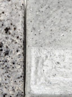 Recycled broken ceramic
