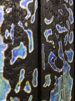 Shimmering wood