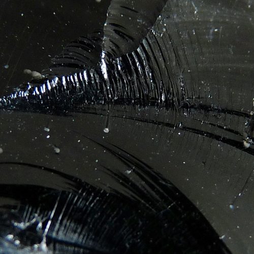 Obsidian rock